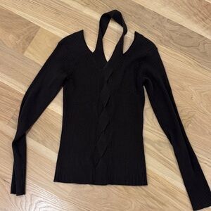 Jonathan Simkhai Knot Front Sweater